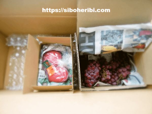 大地を守る会：傷みやすい食べ物の梱包