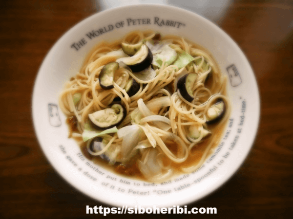 大地を守る会：パスタを作ってみた